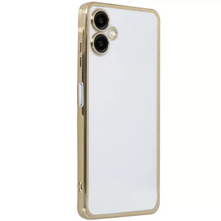Samsung Galaxy A06 Kılıf Razer Lensli Silikon - Gold