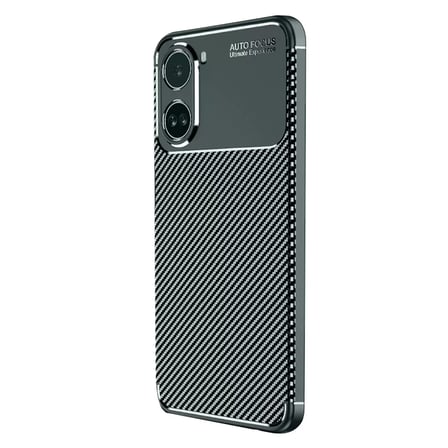 Xiaomi Poco X7 Pro Kılıf Auto Focus Karbon Kapak - Koyu Yeşil