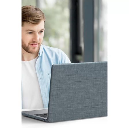 Macbook Pro 13 2020 Macbook Kumaş Kapak - Gri