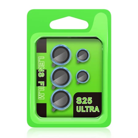 Samsung Galaxy S25 Ultra Raze Metal Kamera Lens - Mavi