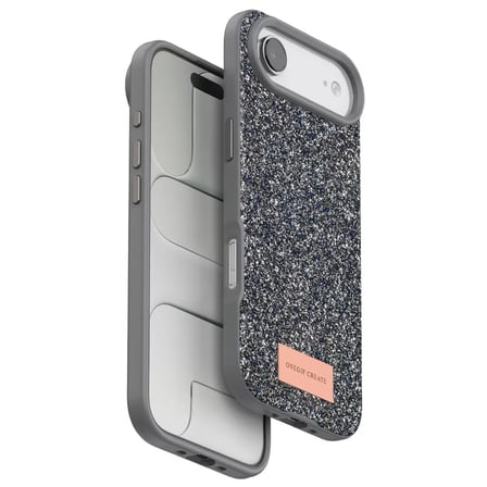 Onegif  İphone 17 Air Bright Simli Kapak - Gümüş