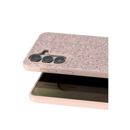 Onegif Samsung Galaxy S26 Plus Bright Simli Kapak - Pembe