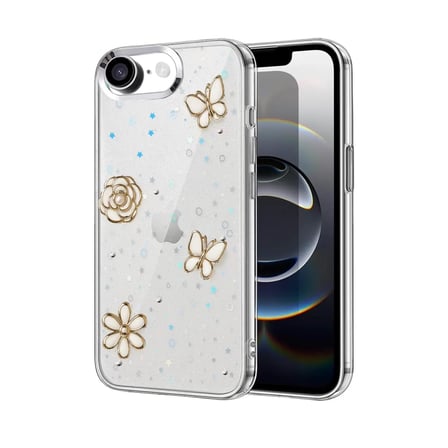 İphone 16e Fiyonk Desenli Kapak - Desen 10