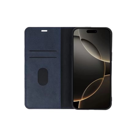 İphone 15 Pro Max Kılıf Trend S Plus Kapaklı Kılıf - Lacivert