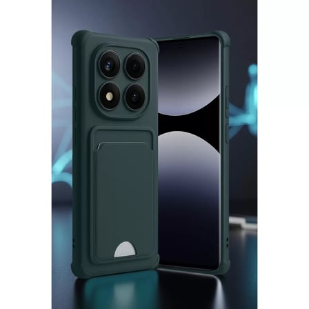 Xiaomi Redmi Note 14 Pro 5g Kelvin Kartvizitli Silikon - Bordo