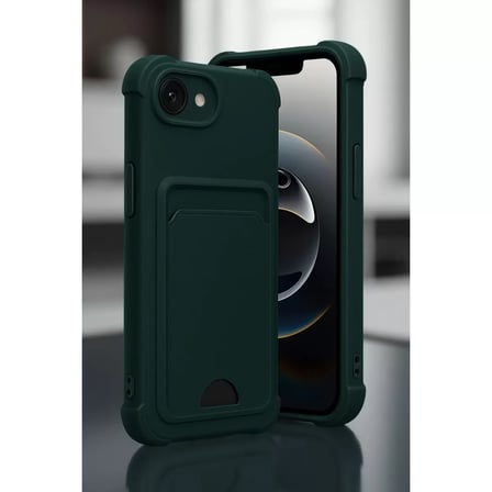 İphone 16e Kelvin Kartvizitli Silikon - Lacivert