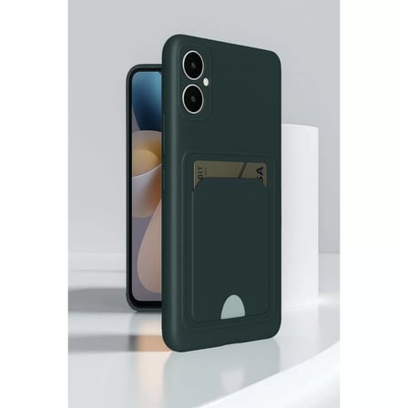 Samsung Galaxy A05 Kelvin Kartvizitli Silikon - Lila
