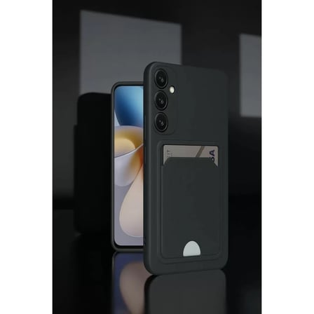 Samsung Galaxy M15 Kelvin Kartvizitli Silikon - Bordo