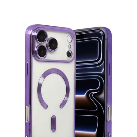 İphone 17 Pro Max Kross Magneticsafe Kapak - Mor