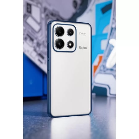 Xiaomi Poco X6 Pro Kılıf Razer Lensli Silikon - Açık Mavi