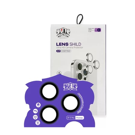 İphone 17 Pro Max Bilvis Titan Kamera Lens - Lacivert