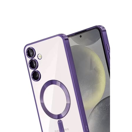 Samsung Galaxy A55 5g Kross Magneticsafe Kapak - Mor