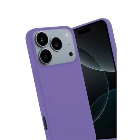 İphone 17 Pro Max First Silikon - Lila
