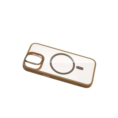 Joko  İphone 11 Remim Lensli Magsafe Standlı Kapak - Kahverengi