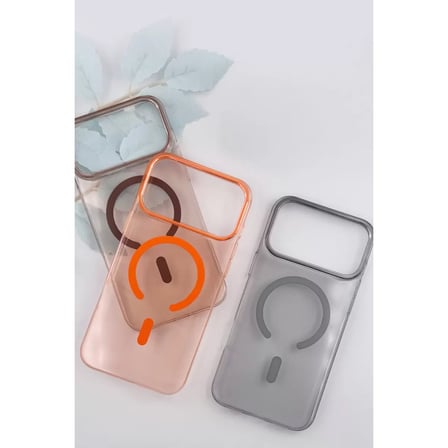 Joko  İphone 17 Pro Max Pc Blank Magsafe Kapak - Natural Grey