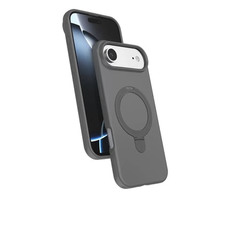 İphone 17 Air Regal Magsafe Standlı Kapak - Titan Gri