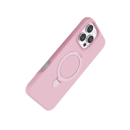 İphone 16 Pro Regal Magsafe Standlı Kapak - Açık Pembe