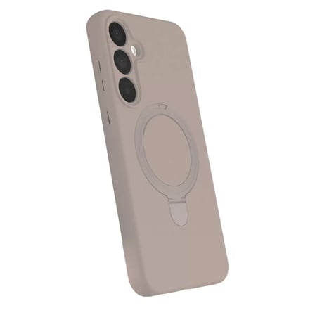 Samsung Galaxy A15 4g Regal Magsafe Standlı Kapak - Çöl Titanyum