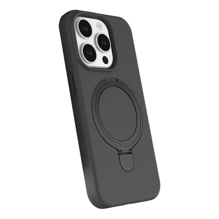 İphone 14 Pro Max Regal Magsafe Standlı Kapak - Titan Gri