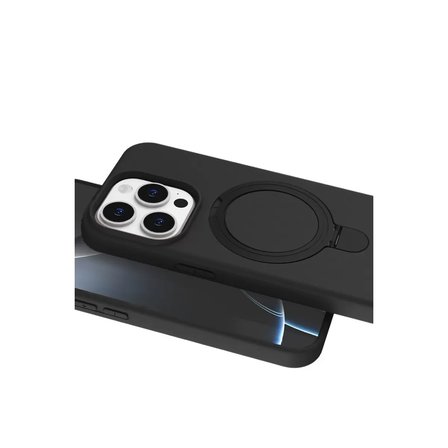 İphone 14 Pro Max Regal Magsafe Standlı Kapak - Siyah