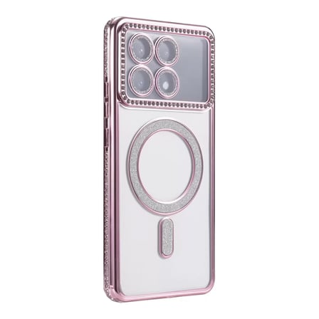 Xiaomi Poco X6 Pro Joke Simli Magneticsafe Kılıf - Pembe