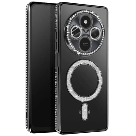 Xiaomi Redmi 14c Joke Simli Magneticsafe Kılıf - Siyah