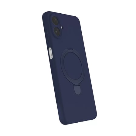 Samsung Galaxy A07 4g Regal Magsafe Standlı Kapak - Lacivert
