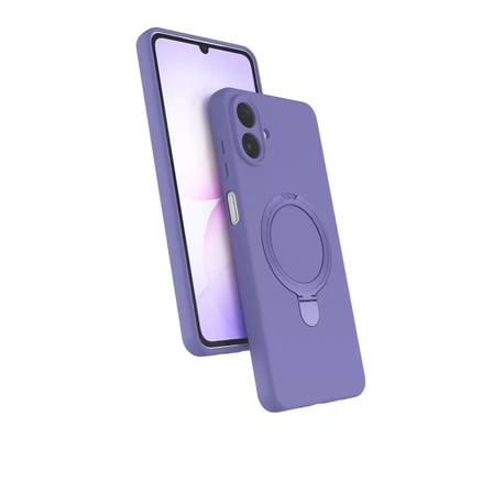 Samsung Galaxy A07 4g Regal Magsafe Standlı Kapak - Lila