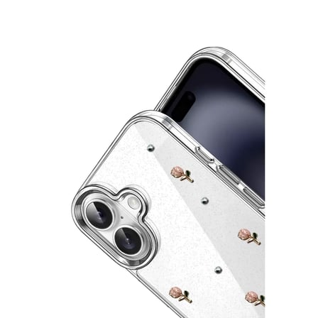 İphone 17 Fiyonk Desenli Kapak - Desen 6