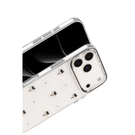 İphone 17 Pro Fiyonk Desenli Kapak - Desen 1
