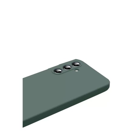 Samsung Galaxy A17 5g Nano İçi Kadife Silikon - Koyu Yeşil