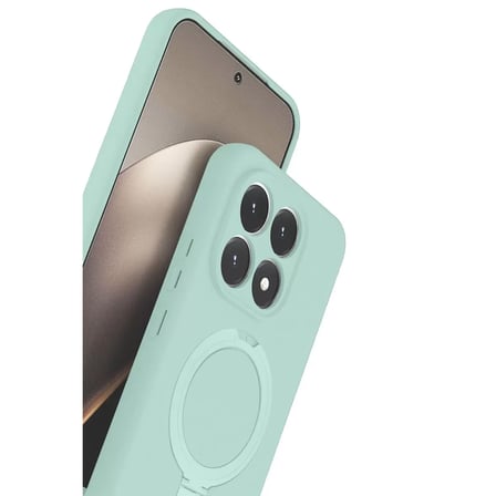 Xiaomi Mi 15t Regal Magsafe Standlı Kapak - Su Yeşili