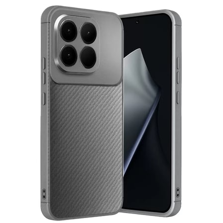 Xiaomi Uyumlu Mi 15t Auto Focus Karbon Kapak - Gri