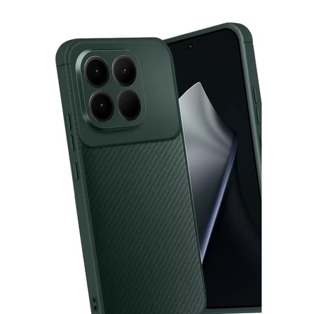Xiaomi Mi 15t Auto Focus Karbon Kapak - Koyu Yeşil