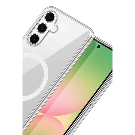 Samsung Galaxy A16 5g Combo Sert Şeffaf Magsafe Kapak - Şeffaf