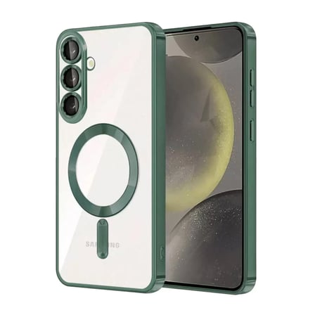 Samsung Galaxy S26 Kross Magneticsafe Kapak - Koyu Yeşil