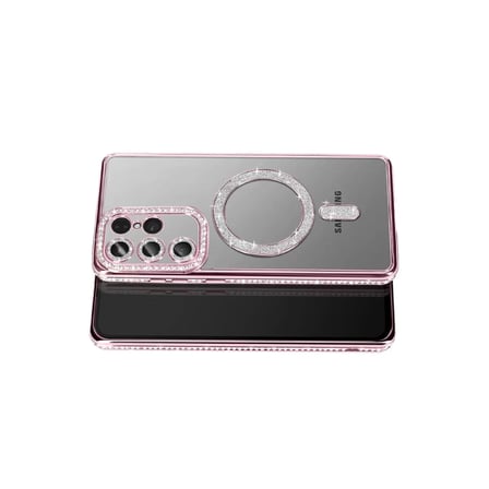 Samsung Galaxy S26 Ultra Joke Simli Magneticsafe Kılıf - Pembe