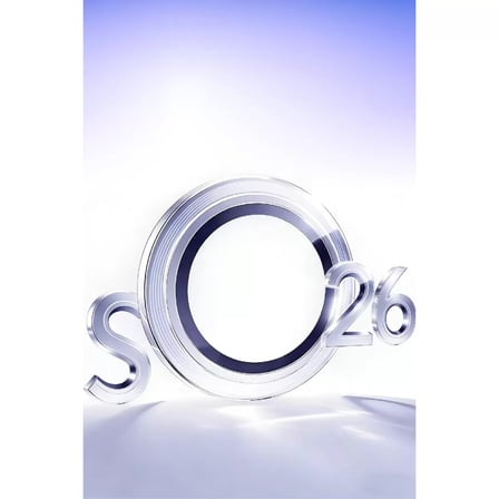 Samsung Galaxy S26 Bilvis Titan Kamera Lens - Gümüş