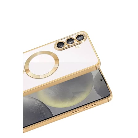 Samsung Galaxy A37 5g Kross Magneticsafe Kapak - Gold