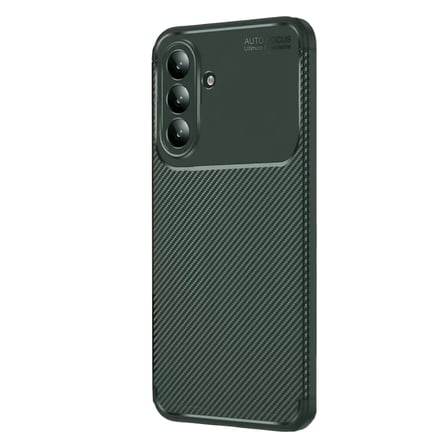 Samsung Galaxy S26 Auto Focus Karbon Kapak - Koyu Yeşil
