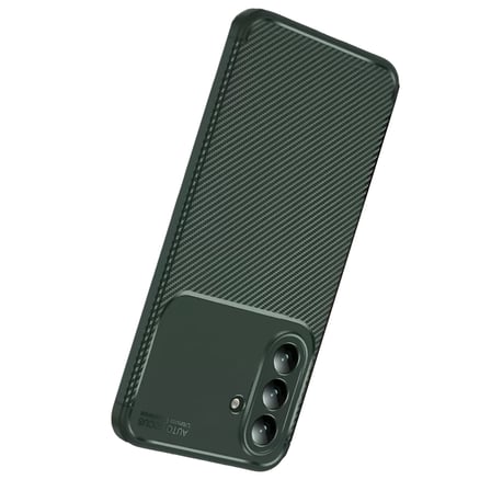 Samsung Galaxy S26 Auto Focus Karbon Kapak - Koyu Yeşil