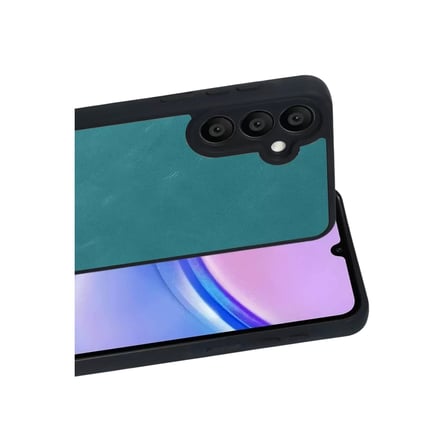 Samsung Galaxy A57 5g Aras Deri Kapak - Açık Yeşil
