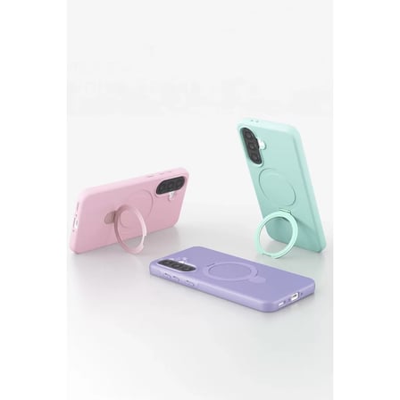 Samsung Galaxy A37 5g Regal Magsafe Standlı Kapak - Siyah