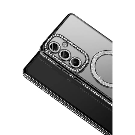 Samsung Galaxy A57 5g Joke Simli Magneticsafe Kılıf - Siyah