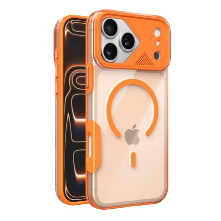 Joko  İphone 17 Pro Max Zinko Magsafe Kapak - Turuncu