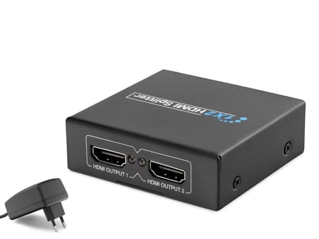 Hdmi Splitter 1080P 3D 1 In 2 Out - Siyah HDX1284