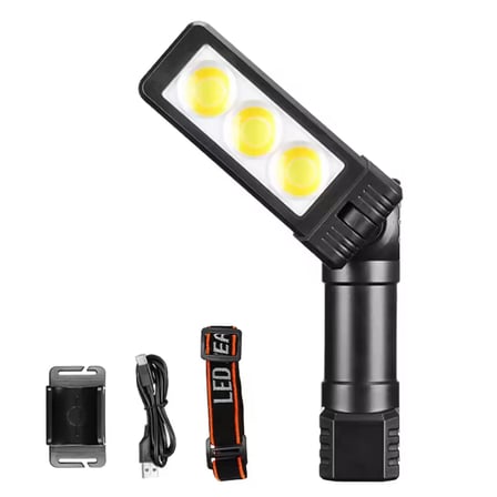 Şarjlı Mıknatıslı Çalışma Lambası | Kafa Işığı & LED Aydınlatma WT-706