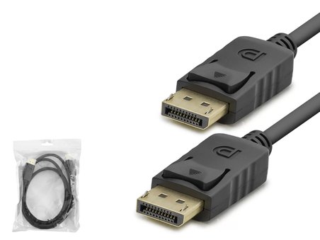 Displayport Kablo 8K 60 Hz 1.8 M - Siyah HDX7860