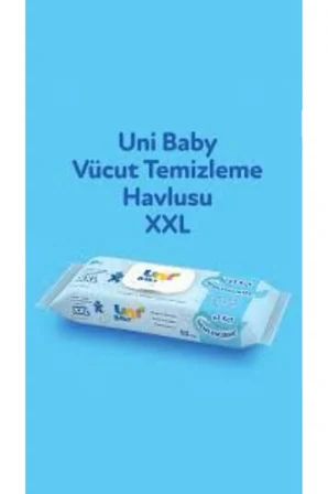 Vücut Temizleme Havlusu Xxl 6'li 300 Yaprak Ve Islak Mendil 6 Paket 90Lı 540 Yaprak