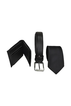 4'lü Set Gömlek, Kemer, Cüzdan Ve Kravat Damat Bohcası